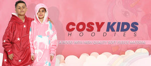Hug & Snug Warmth Kids Blanket Hoodies