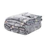 FLANNEL THROW CHARLOTTE DISTY FLORAL