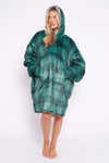 Check Hoodie Fleece