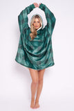 Check Hoodie Fleece