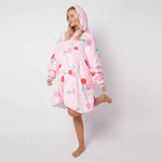 Cherries Pink Printed Hoodie - TheHugSnugStore