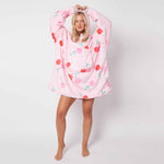 Cherries Pink Printed Hoodie - TheHugSnugStore