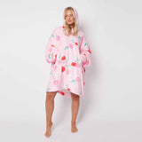 Cherries Pink Printed Hoodie - TheHugSnugStore