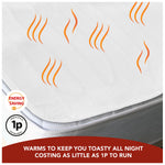 Fleece Electric Heated Blanket - TheHugSnugStore