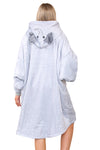 Elephant Face Printed Hoodie - TheHugSnugStore