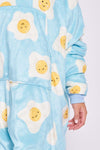 Fried Eggs Printed Hoodie - TheHugSnugStore