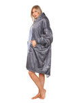 Hippo Face Printed Hoodie - TheHugSnugStore