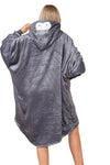 Hippo Face Printed Hoodie - TheHugSnugStore