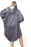 Hippo Face Printed Hoodie - TheHugSnugStore