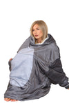 Hippo Face Printed Hoodie - TheHugSnugStore