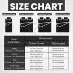 Luxury Hug & Snug Duvet Cover Set Charcoal - TheHugSnugStore