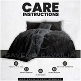Luxury Hug & Snug Duvet Cover Set Charcoal - TheHugSnugStore