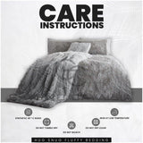 Luxury Hug & Snug Duvet Cover Set Silver - TheHugSnugStore