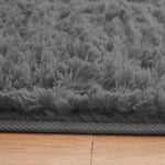 Plain Charcoal Hug & Snug Rugs