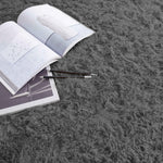 Plain Charcoal Hug & Snug Rugs