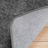 Plain Charcoal Hug & Snug Rugs