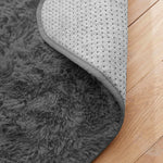 Plain Charcoal Hug & Snug Rugs