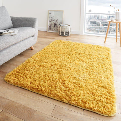 Plain Ochre Hug & Snug Rugs