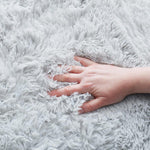 Plain Hug & Snug Rugs Silver - TheHugSnugStore