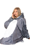 Penguin Face Printed Hoodie - TheHugSnugStore