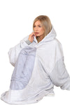 Sloth Face Printed Hoodie - TheHugSnugStore