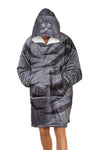 Tiger Face Printed Hoodie - TheHugSnugStore