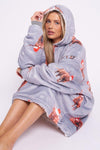 Seasonal Winter Highland Cow Hoodie - TheHugSnugStore