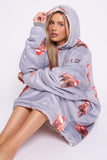 Seasonal Winter Highland Cow Hoodie - TheHugSnugStore