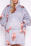 Seasonal Winter Highland Cow Hoodie - TheHugSnugStore