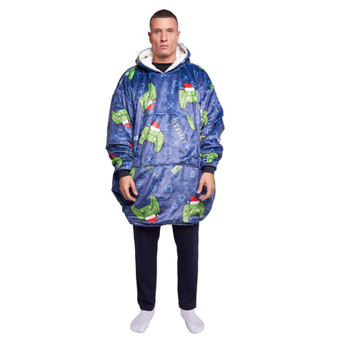 Christmas Gamer Printed Hoodie - TheHugSnugStore