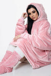 Blush Pink Fluffy Hoodie
