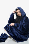 Navy Blanket Hoodie