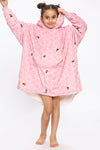 Kids Bee Hoodie Blush Pink - TheHugSnugStore
