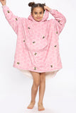 Kids Bee Hoodie Blush Pink - TheHugSnugStore