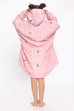 Kids Bee Hoodie Blush Pink - TheHugSnugStore