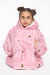 Kids Bee Hoodie Ochre - TheHugSnugStore