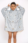 Kids Bee Hoodie Ochre - TheHugSnugStore