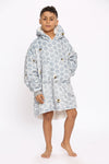 Kids Bee Hoodie Grey - TheHugSnugStore