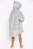 Kids Bee Hoodie Grey - TheHugSnugStore