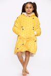 Kids Bee Hoodie Ochre - TheHugSnugStore