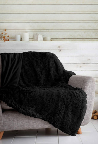 Black Throw - TheHugSnugStore