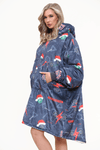 Festive Gamer Zone Charcoal Hoodie - TheHugSnugStore