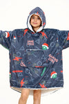 Festive Gamer Zone Kids Hoodie - TheHugSnugStore