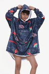 Festive Gamer Zone Kids Hoodie - TheHugSnugStore
