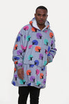 Funky Sheep Hoodie Grey - TheHugSnugStore