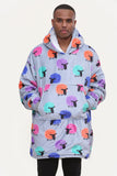 Funky Sheep Hoodie Grey - TheHugSnugStore