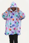 Funky Sheep Hoodie Grey - TheHugSnugStore