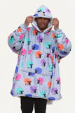 Funky Sheep Hoodie Grey - TheHugSnugStore