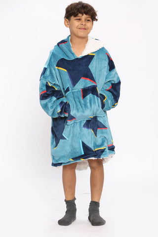 Galaxy Stars Hoodie Royal Blue - TheHugSnugStore