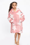 Galaxy Stars Hoodie Blush Pink - TheHugSnugStore